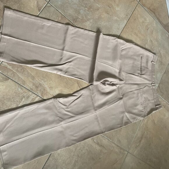 Reformation Tan Wide Leg Pants High Waisted Sz 8 - Picture 4 of 5